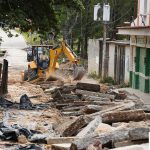Avanza el mejoramiento de la calle principal hacia los centros educativos del barrio La Yita