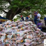 Entrega De Nuestro Programa Municipal De Alimentos A Nuestras Familias De Adea La ceibita